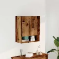 Armoire murale vieux bois 60x31x70 cm bois d'ingénierie