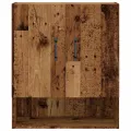 Armoire murale vieux bois 60x31x70 cm bois d'ingénierie