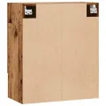 Armoire murale vieux bois 60x31x70 cm bois d'ingénierie