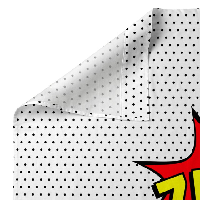 Juego de Sábanas HappyFriday Mr Fox Bat Multicolor Cama de 80/90 2 Pi