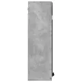 Armoire à miroir de salle de bain gris béton bois d'ingénierie