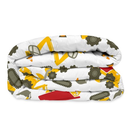 Bedspread (quilt) HappyFriday Mr Fox Machinery Multicolour 180 x 260 c