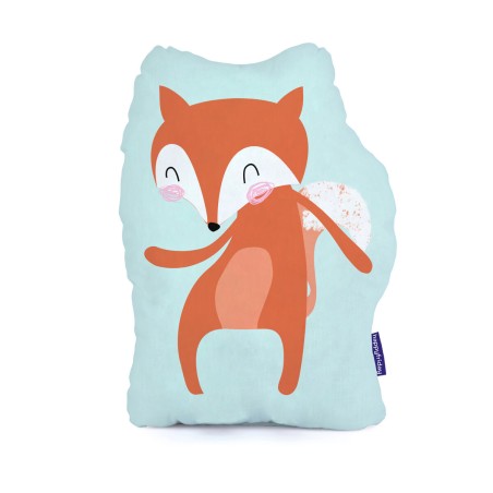 Coussin HappyFriday Moshi Moshi Multicouleur Renard Fantaisie 40 x 30