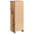 Armoire de salle de bain vieux bois 30x30x95 cm bois ingénierie
