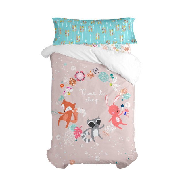 Set di copripiumino HappyFriday Moshi Moshi Fantasy Multicolore Singol