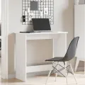 Bureau Blanc 80x40x75 cm Bois d'ingénierie