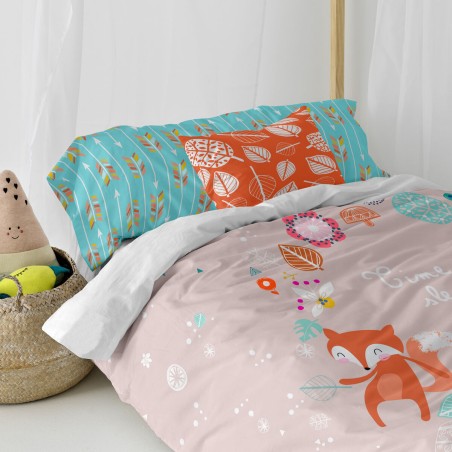 Parure de couette HappyFriday Moshi Moshi Fantasy Multicouleur Lit 1 p