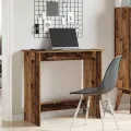 Bureau style vieux bois 80x40x75 cm bois d'ingénierie
