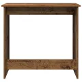 Bureau style vieux bois 80x40x75 cm bois d'ingénierie
