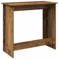 Bureau style vieux bois 80x40x75 cm bois d'ingénierie