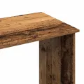 Bureau style vieux bois 80x40x75 cm bois d'ingénierie