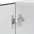 Armoires de four 2 pcs Lucca noir bois d'ingénierie