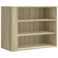 Armoire murale chêne sonoma 75x35x60 cm bois d'ingénierie