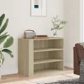 Armoire murale chêne sonoma 75x35x60 cm bois d'ingénierie