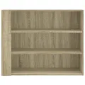 Armoire murale chêne sonoma 75x35x60 cm bois d'ingénierie