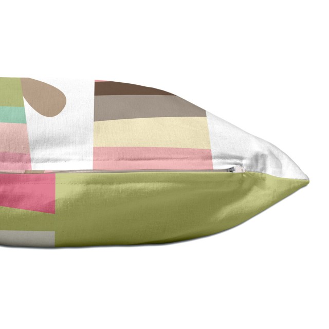 Fodera per cuscino HappyFriday Moshi Moshi Rabbit Family Multicolore 5