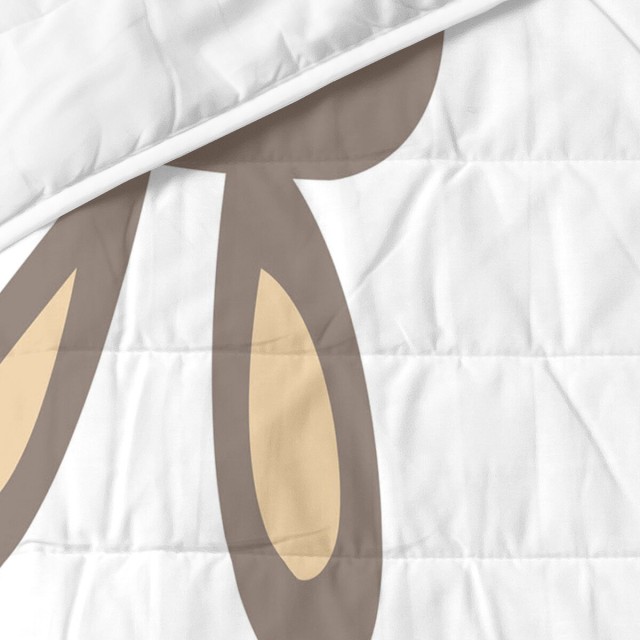 Couvre-lit HappyFriday Moshi Moshi Rabbit Family Multicouleur 180 x 26