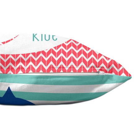 Kissenbezug HappyFriday Moshi Moshi Whale Bunt 50 x 30 cm