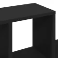 Étagère murale noir 100x20x53 cm bois d'ingénierie