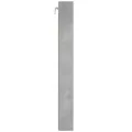 Armoire à vitrine gris béton 100x8,5x75 cm bois d’ingénierie