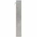 Armoire à vitrine gris béton 100x8,5x58 cm bois d'ingénierie