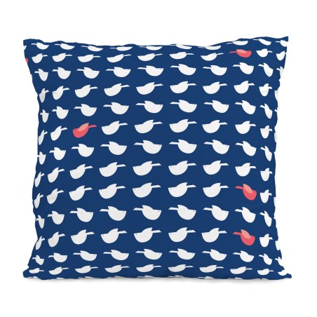 Parure de couette HappyFriday Moshi Moshi Whale Multicouleur Lit 1 per