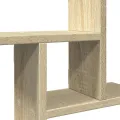 Étagères murales 2pcs chêne sonoma 50x12x50cm bois d'ingénierie
