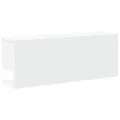 Armoire murale 80x20x30 cm blanc bois d'ingénierie