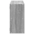 Étagère murale sonoma gris 100x25x50 cm bois ingénierie