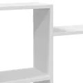 Étagère murale blanc 159x18x65 cm bois d'ingénierie
