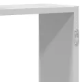 Étagère murale blanc 159x18x65 cm bois d'ingénierie