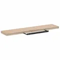 Étagères flottantes 2 pcs 110x23,5x4 cm bois d'ingénierie