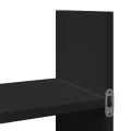 Armoire murale 100x18x40 cm noir bois d'ingénierie
