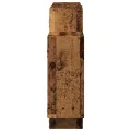 Étagère murale vieux bois 159x18x65 cm bois d'ingénierie