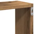 Étagères murales forme de cube chêne artisanal bois ingénierie