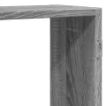 Étagère murale sonoma gris 159x18x65 cm bois d'ingénierie