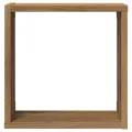 Étagères cube murales 2 pcs chêne artisanal bois ingénierie