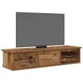 Armoire murale vieux bois 88x26x18,5 cm bois d'ingénierie