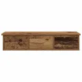 Armoire murale vieux bois 88x26x18,5 cm bois d'ingénierie