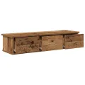 Armoire murale vieux bois 88x26x18,5 cm bois d'ingénierie