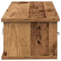 Armoire murale vieux bois 88x26x18,5 cm bois d'ingénierie