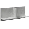 Armoire murale 70x16,5x30 gris béton cm bois d'ingénierie