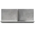 Armoire murale 70x16,5x30 gris béton cm bois d'ingénierie