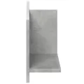 Armoire murale 70x16,5x30 gris béton cm bois d'ingénierie