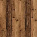 Étagère murale à CD vieux bois 100x18x18 cm bois d'ingénierie