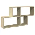 Étagère murale chêne sonoma 100x20x53 cm bois d'ingénierie