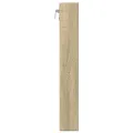 Armoire à vitrine chêne sonoma 60x8,5x58 cm bois d'ingénierie