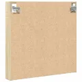 Armoire à vitrine chêne sonoma 60x8,5x58 cm bois d'ingénierie
