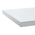 Étagères murales 2 pcs 75x40x3 cm argenté acier inoxydable