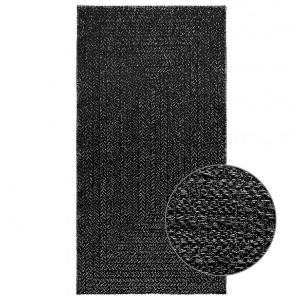 Tapis ZIZUR 80x150 cm aspect de jute intérieur extérieur